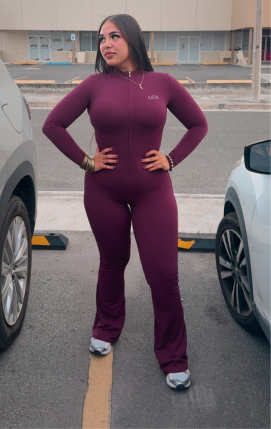 Wine Jumpsuit