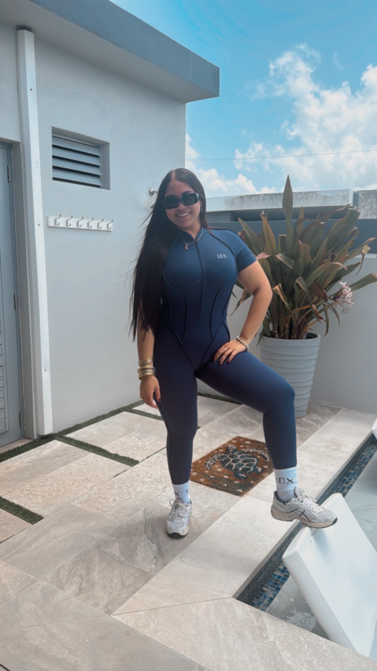 NAVY JUMPSUIT