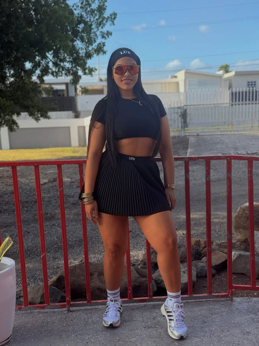 LÜX BLACK SKIRT