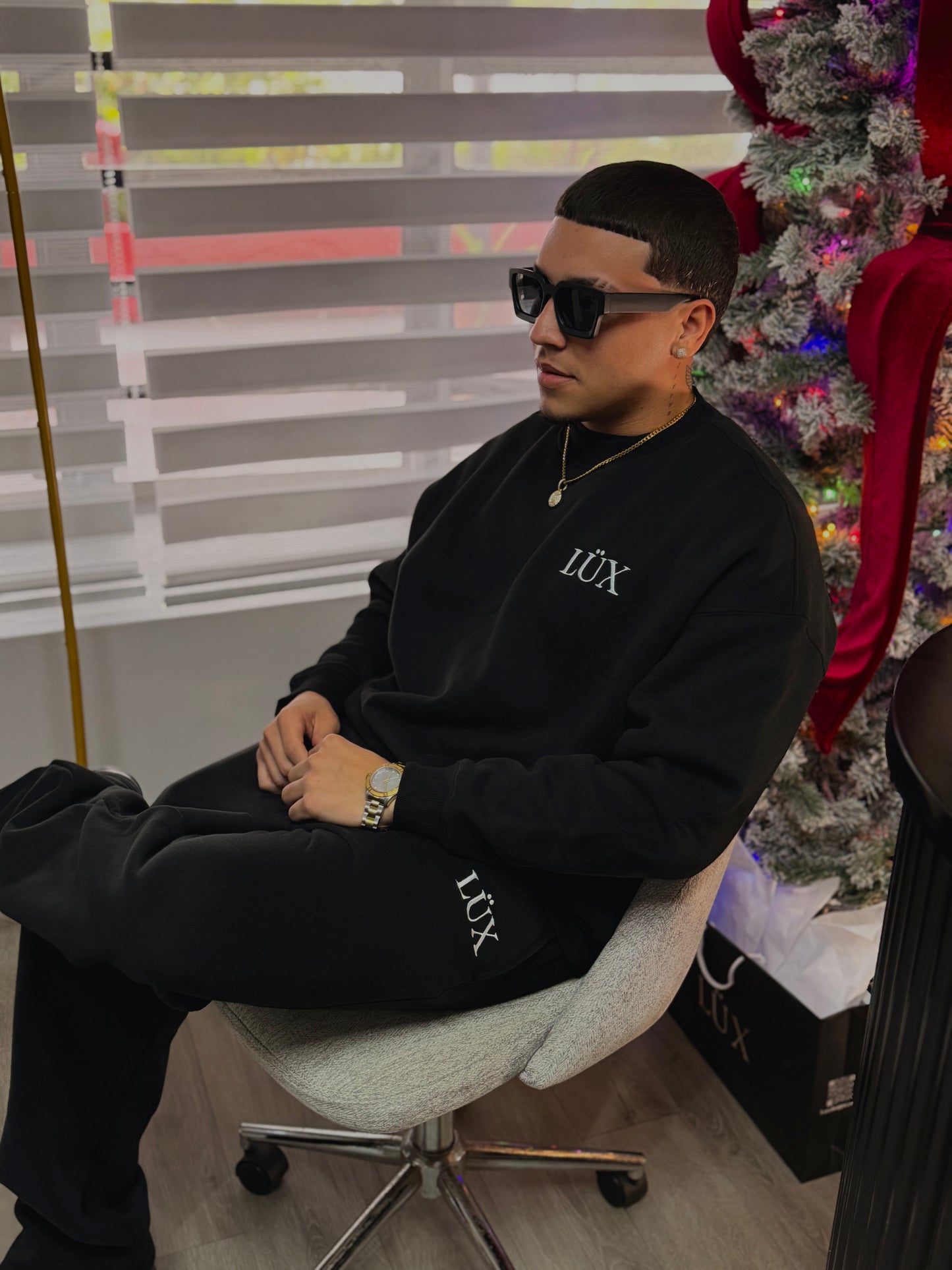 Men Black Comfy Set 2 pieces